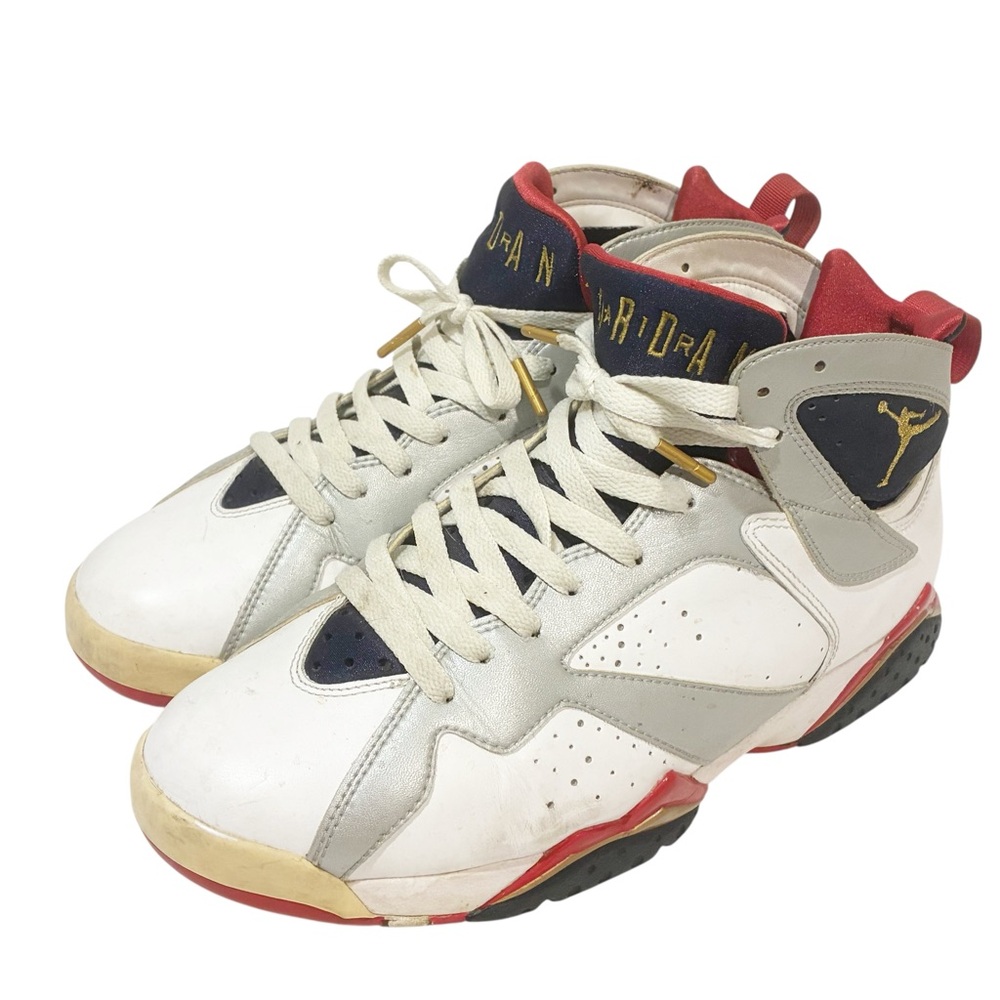 Air Jordan 7 Retro 2012 Olympic Mid Top Sneaker Mens Size 9‎